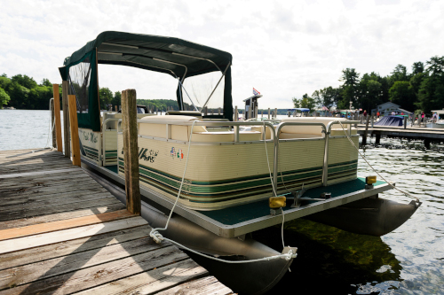 Boat on dock